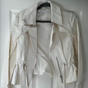 New York & Company White Jacket